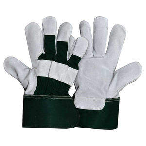 Gants de travail en cuir, paume renforcée, antidérapants et résistants à la saleté, parfaits pour le jardinage, la construction, hommes et femmes - Product Image 4