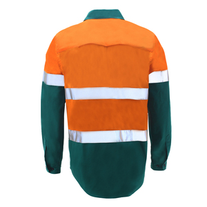 Impression numérique Chemise de sécurité pour hommes Meilleure conception Vente à chaud Top Tendance Taux raisonnable Chemise de sécurité respirante avec des produits durables - Product Image 4