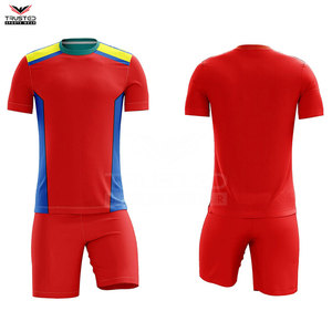Oem Service Pakistan Manufactured Soccer Jersey Uniform Breathable Short Sleeve High Quality Wholesale - Product Image 3