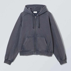 Unisex Acid Wash Vintage Hoodie 100% Cotton Men's Pullover Hoodies - Product Image 4