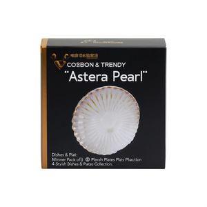 COSY & TRENDY 'Astera Pearl' Dinner <b>Plates</b> Pack of 4 Stylish Dishes & <b>Plates</b> Collection - Product Image 2