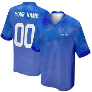 Maillot de football américain personnalisé professionnel 2024, respirant, grande taille - Product Image 4