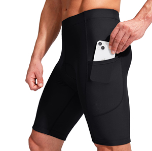 Pantalones Cortos de Ciclismo para Hombre de Alta Calidad, al por Mayor, Personalizados, Ecológicos, de Secado Rápido, Transpirables, de Algodón/Poliéster, para Ciclismo de Montaña y Carretera - Product Image 3
