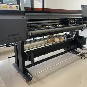 E74 four printheads Large Format I3200 Digital Sublimation Printer Fabric Printing Machine for Textile