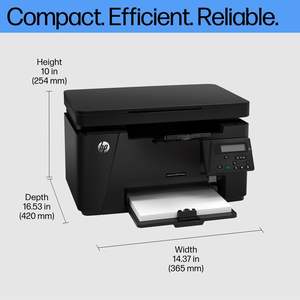 Impresora multifunción para el hogar, láser asequible LaserJet Pro M126nw, imprime, copia y escanea, impresora de fácil impresión móvil en venta - Product Image 5