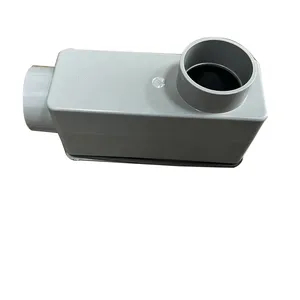 2" LB PVC Conduit Body Conduit Fitting Gray Channel Connector Certified