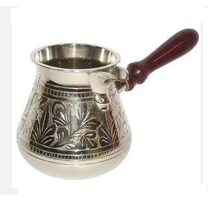 Cafetera de estilo turco de latón, utensilios de cocina de té y café de Metal de alta calidad y precio al por mayor, utensilios de cocina decorativos - Product Image 4