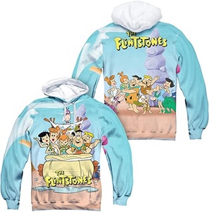 Pull à capuche unisexe en 3D imprimé sur mesure, respirant, poids lourd 100% polyester, polaire, design d'automne imprimé par sublimation, vente en gros - Product Image 2