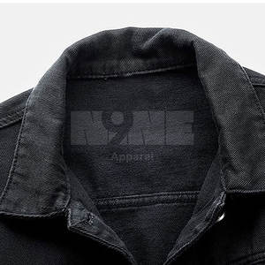 Chaqueta vaquera cálida de Invierno para mujer hecha a medida 2025 Precio de procesamiento de punto de patrón sólido - Product Image 3