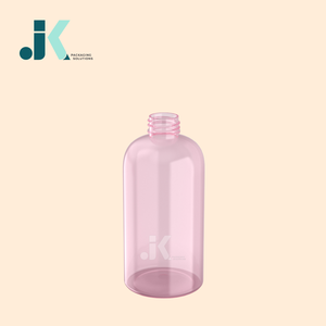 Botella redonda de Boston de embalaje cosmético PET de 300ml de alta calidad con 28/415 300ml OEM/ODM Solutions M0467T botellas de plástico - Product Image 3