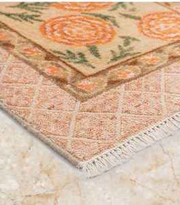 Alfombras anudadas a mano de lana pura y seda Hermosa decoración de hotel y restaurante para uso físico - Product Image 2