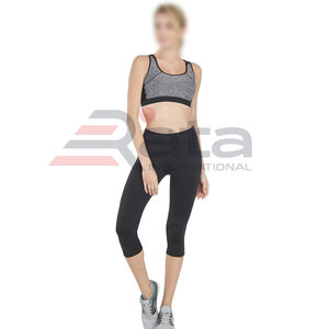 Sujetador deportivo de gimnasio gris para mujer, diseño personalizado, calidad superior, ligero y transpirable, talla grande, estilo más nuevo - Product Image 4