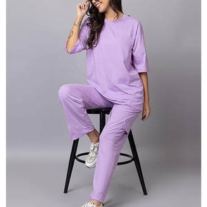 Survêtement en coton respirant pour femmes pour l'hiver Motif solide pour un usage quotidien - Product Image 5