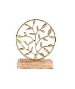 Statue de mariage en aluminium de style européen personnalisée, faite à la main, décoration d'intérieur, feuille artificielle dorée de qualité, sculpture ornementale, salon - Product Image 5