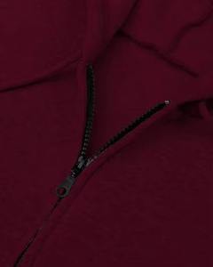 เสื้อฮู้ดซิปเปล่า ผ้าผสมโพลีเอสเตอร์/คอตตอน คุณภาพสูง สำหรับทุกเพศ สั่งทำสีและโลโก้ได้ ซิปแบบรูดขึ้น ฤดูใบไม้ร่วง พิมพ์ลาย ปักลาย - Product Image 4