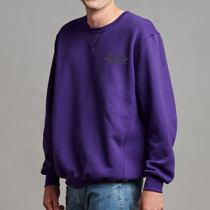 Sweatshirts à col rond à manches longues en polyester respirant avec impression par sublimation personnalisée au prix de gros nouveau design pour hommes - Product Image 2