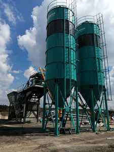 Planta de hormigón prefabricado móvil de 60 m3/h, hormigón de mezcla seca para trabajos de hormigón prefabricado, 10 años CE ISO9001 - Product Image 6