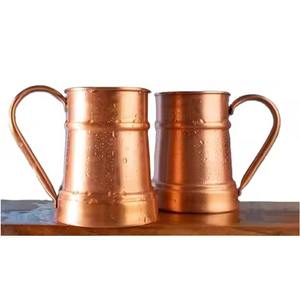 Tasse en cuivre de luxe avec des détails martelés artistiques ajoutant classe et chaleur à chaque moment de boisson - Product Image 5