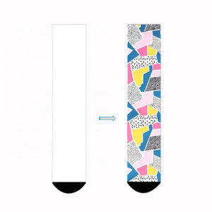 Calcetines Deportivos Sublimados Personalizados con Patrones Impresos, 100% Lana y Mezcla de Algodón, de Secado Rápido - Product Image 1