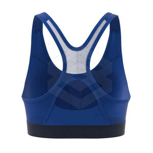 Sujetador Deportivo de Yoga Transpirable de Talla Grande con Soporte Alto y Logotipo Frontal para Mujer - Cómodo y Fácil de Usar en Existencia - Product Image 3