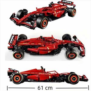 Blocs de construction de voiture de course <span class=keywords><strong>F1</strong></span> RB20 SF24, modèle de voiture de course de collection high-tech, kit d'assemblage pour collection d'adultes et cadeau - Product Image 3
