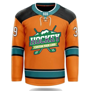 Jersey de Hockey para Niños de Alta Calidad, Oilers, Impresión por Sublimación Personalizada, Estrellas del Hielo, Jersey de Hockey Clásico de Invierno - Product Image 5