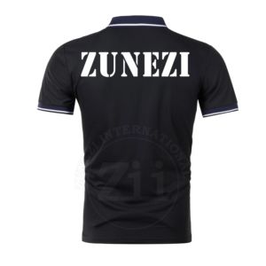 เสื้อยืดกอล์ฟโปโลผู้ชายพิมพ์โลโก้ที่มีคุณภาพสูงผ้าถักเบาระบายอากาศได้ดีพิมพ์โลโก้ตามสั่ง - Product Image 6