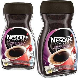 Wholesale NESCAFEE Instant Coffee, 1 Hazelnut and 1 French Vanilla 100g Each, 2 JARS - Product Image 1