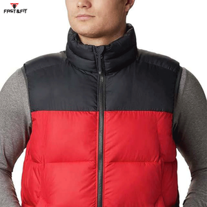 Gilet d'hiver d'extérieur coupe-vent respirant, veste sans manches décontractée à capuche et coupe-vent - Product Image 5