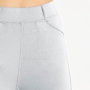 Culotte d'équitation pour femmes avec logo personnalisé Pantalon équestre extensible avec poignée en silicone Culotte d'équitation - Product Image 5