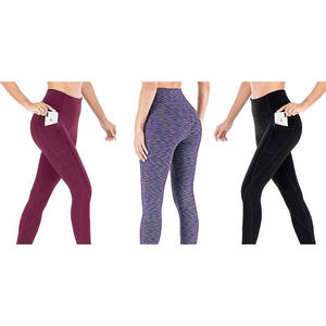 Leggings de Yoga Sublimados Personalizados para Mujer, Pantalones Deportivos Transpirables, Sin Costuras, Antibacterianos, Cintura Elástica, Largo Completo, Alta Calidad - Product Image 5