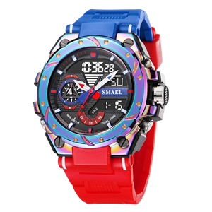 Reloj Infantil de Cuarzo con Alarma, LED, Pantalla Inteligente, Resistente al Agua 30m, Función de Cronómetro, Correa de Plástico - Product Image 3