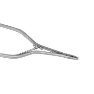 Venta al por mayor de alta calidad plata Boynton soporte de aguja de acero inoxidable 12,5 cm profesional Boynton soporte de aguja fórceps - Product Image 5