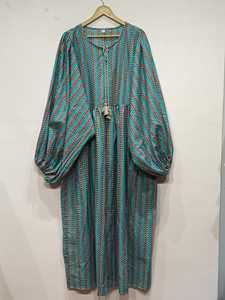 Vestido Maxi Vintage con Bordado Floral para Mujer 2025, Estilo Urbano con Decoraciones de Diamantes, Cintura Natural para el Verano - Product Image 6