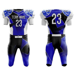 Uniforme Único de Fútbol Americano Personalizado de Alta Calidad Al por Mayor, Uniforme de Fútbol Americano de Poliéster 100% - Product Image 1