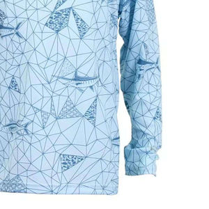 Nueva Camisa de Pesca de Color Personalizada al por Mayor, Mangas Largas, 100% Poliéster, Protección UV UPF 50, Secado Rápido - Product Image 6