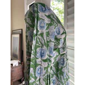 Vestido Maxi Verde Vintage - Elegante con Cintura Imperio, Talla Única (XS-6XL) para Ocio, Club, Día y Fiesta, Primavera y Otoño - Product Image 5