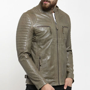 Wholesale Price Hot Selling 2025 New Style Winter Leather <b>Jackets</b> for <b>Men</b> <b>Letter</b> Pattern Front Logo - Product Image 2