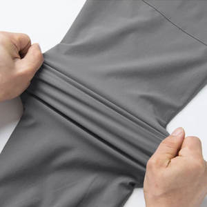 Confortable meilleure toile femmes pantalon évasé hiver plat avant Design Simple Style à la mode meilleure vente - Product Image 4