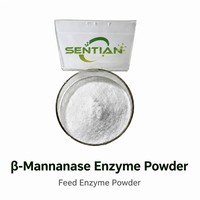 Poudre d'enzyme bêta-mannanase, extrait végétal pour l'alimentation des volailles, des porcs, des ruminants et de l'aquaculture
