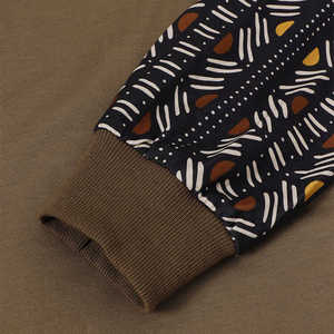 Sudadera con capucha bordada de algodón 100% de alta calidad, tela de lana, hombro caído, sin cuerdas, sudadera de ajuste Regular para hombre - Product Image 4