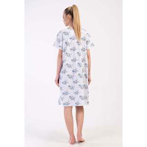 Chemise de nuit courte pour femme, vêtement de nuit de longueur courte - Product Image 2