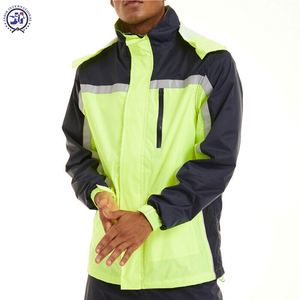 Full Sleeves <b>Safety</b> Jacket Premium Quality Wholesale 2024 Working Wear Customized Logo Printing Light Weight Quick Dry For Men - Product Image 3