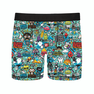 Calzoncillos bóxer de algodón para hombre de último diseño 2025 de calidad superior cómodos al por mayor estilo de tamaño de Color personalizado ODM - Product Image 5