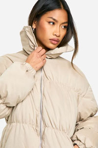 Puffer Jackets Winter Women Hooded <b>Zipper</b> Down Coat Women Puffer Coat Woman Jackets for Sale at Wholesale Price - Product Image 3