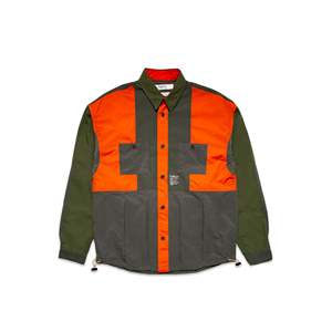 Men's Casual <b>Patchwork</b> <b>Shirt</b> 100% Cotton with High Collar and Button up Woven Western Style Plaid Fashion - Product Image 1