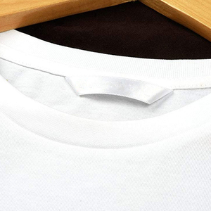 Camisetas de cuello redondo Diseño personalizado Rayas Casual O Cuello Camisetas para mujeres - Product Image 6