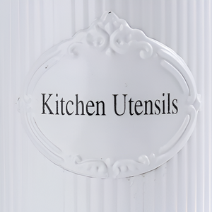ที่วางช้อนส้อมสีขาวโลหะตกแต่งที่กําหนดเองจํานวนมากในราคาไม่แพง - Product Image 4