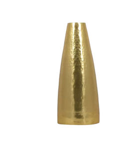 Vase à fleurs en fer artisanal nordique, style côtier, plaqué or martelé, design de haute qualité, centre de table de mariage, décoration de la maison - Product Image 3