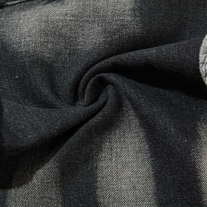 กางเกงยีนส์ขาตรงเอวสูงสำหรับผู้ชาย, สินค้ามาใหม่กางเกงยีนส์เข้ารูปแบบปะติดกางเกงยีนส์ผ้ายืดผ้าฝ้าย - Product Image 3